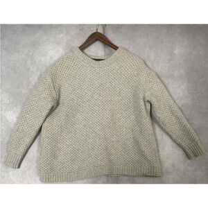 Marc By Marc Jacobs Women's Waffle Knitted 100% Merino Wool Sweater Size S